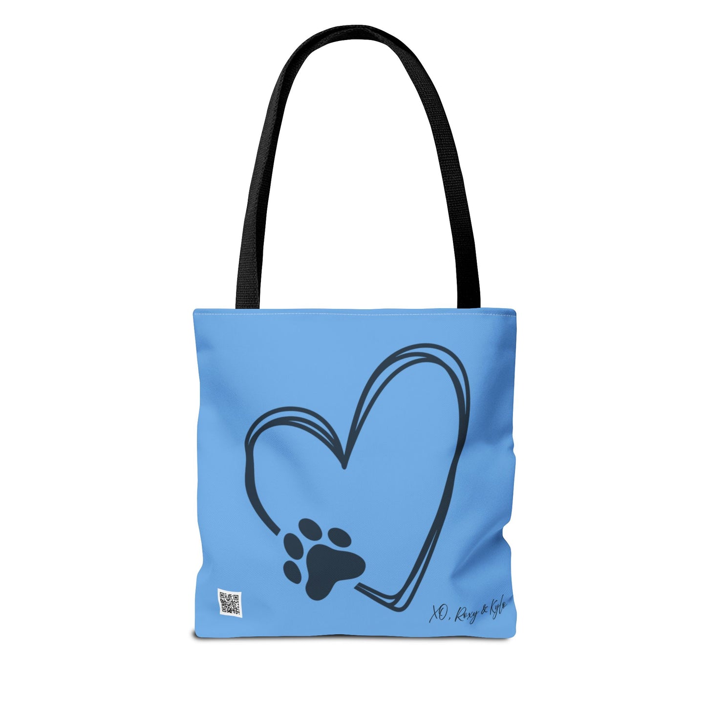 Inspirational Tote Bag | The Best Packs...Stick Together (Light Blue)