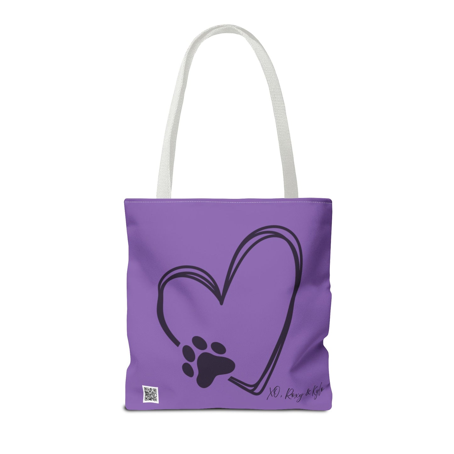 Inspirational Tote Bag | The Best Packs...Stick Together (Light Purple)