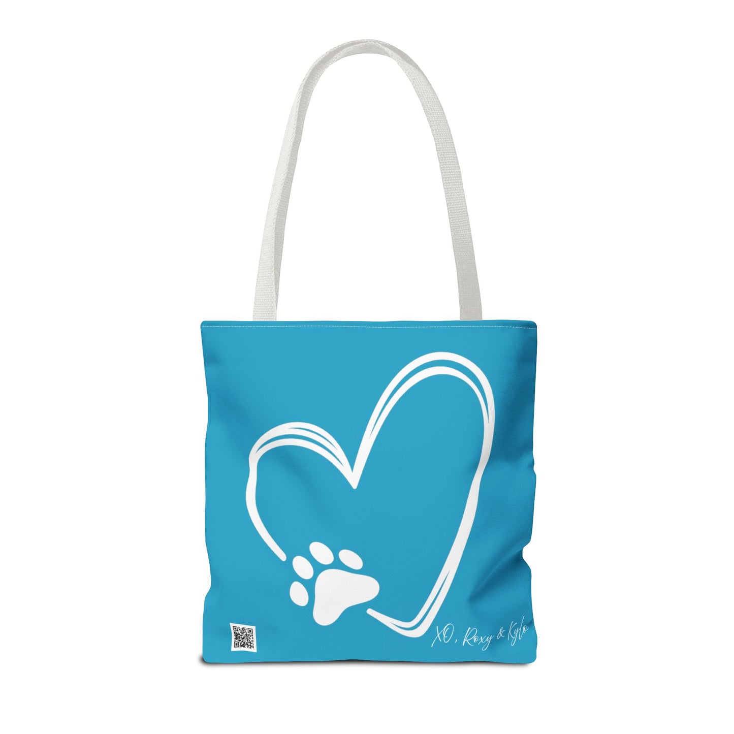 Inspirational Tote Bag | The Best Packs...Stick Together (Turquoise)