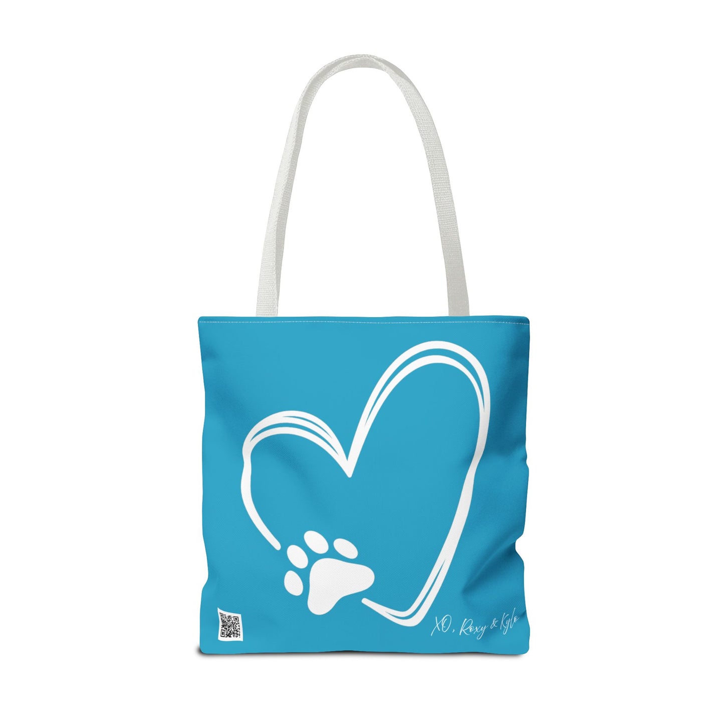 Inspirational Tote Bag | The Best Packs...Stick Together (Turquoise)
