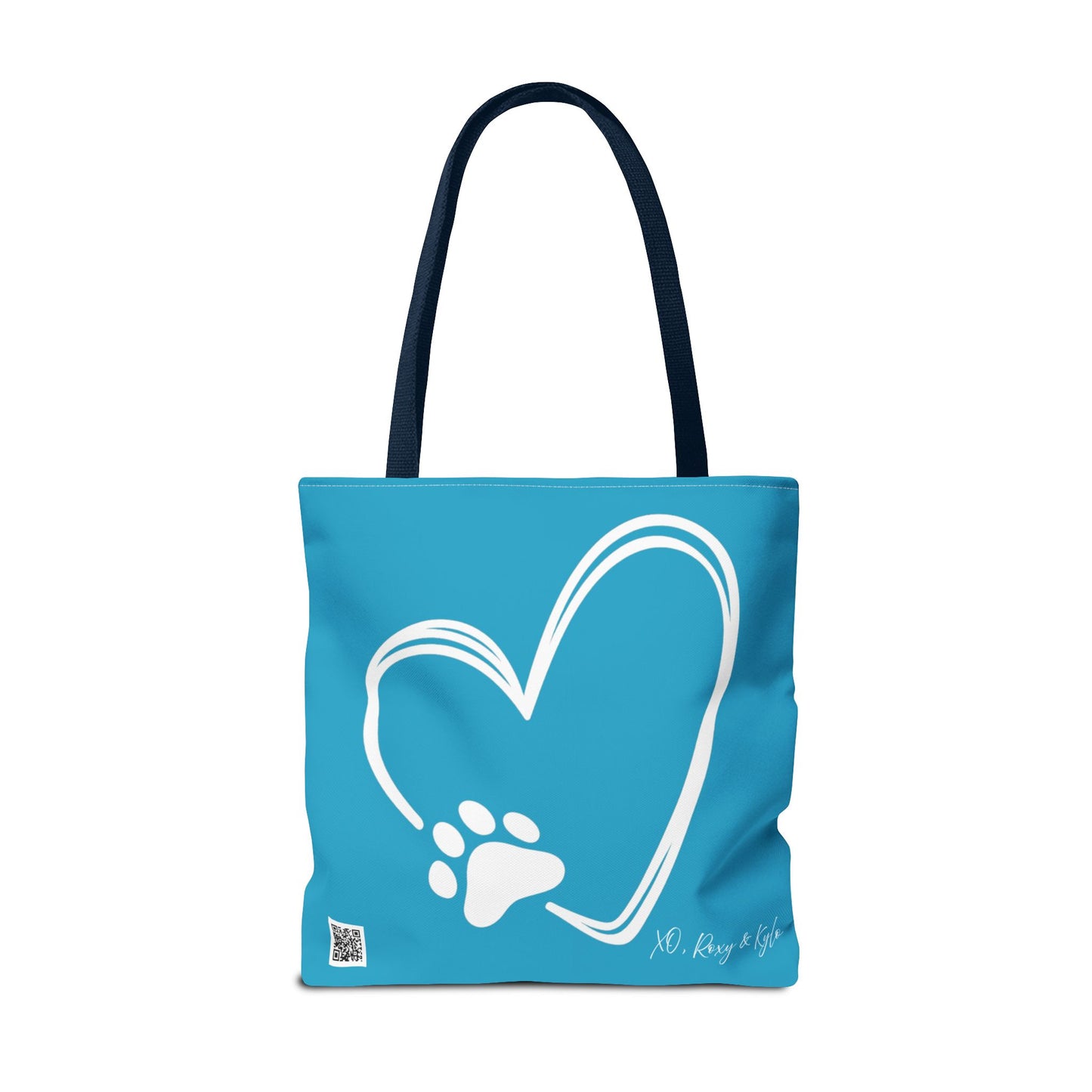 Inspirational Tote Bag | The Best Packs...Stick Together (Turquoise)