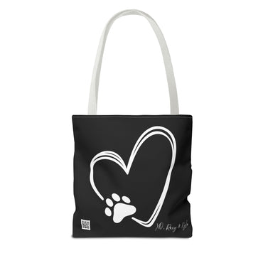 Inspirational Tote Bag | The Best Packs...Stick Together (Black)