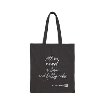 Cotton Canvas Tote Bag, Eco-Friendly