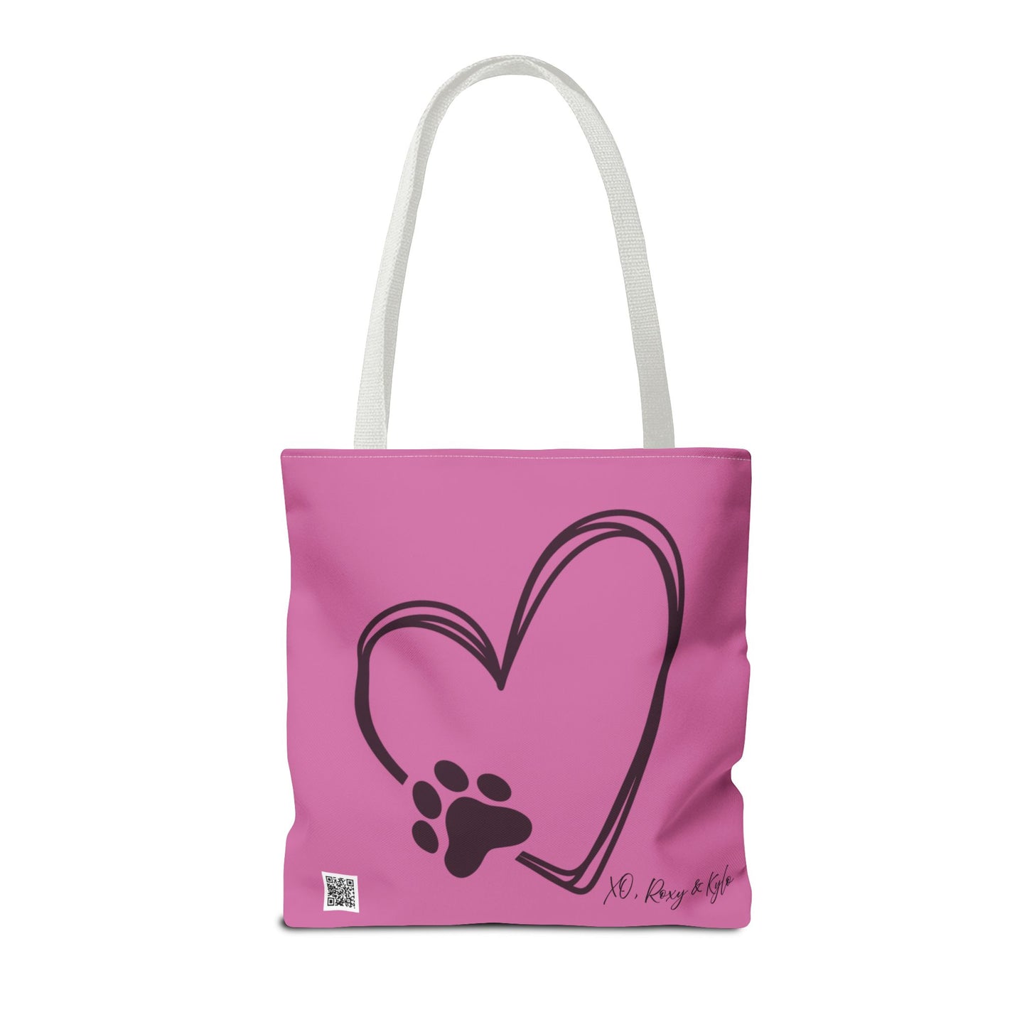 Inspirational Tote Bag | The Best Packs...Stick Together (Light Pink)
