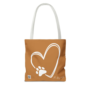 Inspirational Tote Bag | The Best Packs...Stick Together (Light Brown)