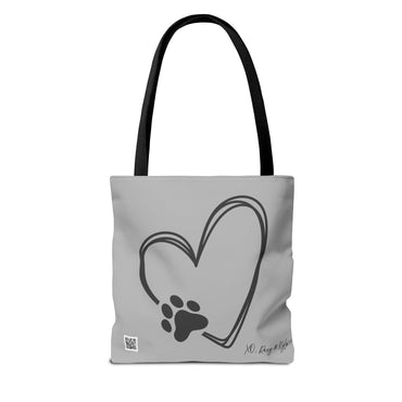 Inspirational Tote Bag | The Best Packs...Stick Together (Light Gray)