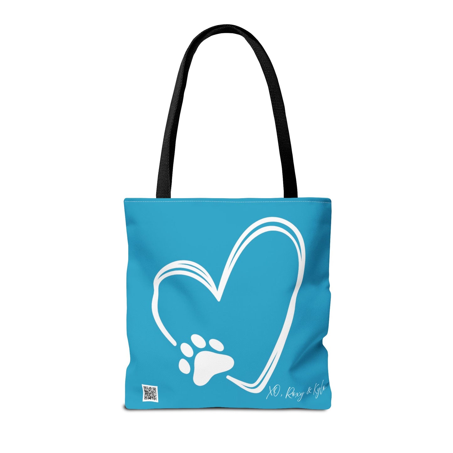 Inspirational Tote Bag | The Best Packs...Stick Together (Turquoise)