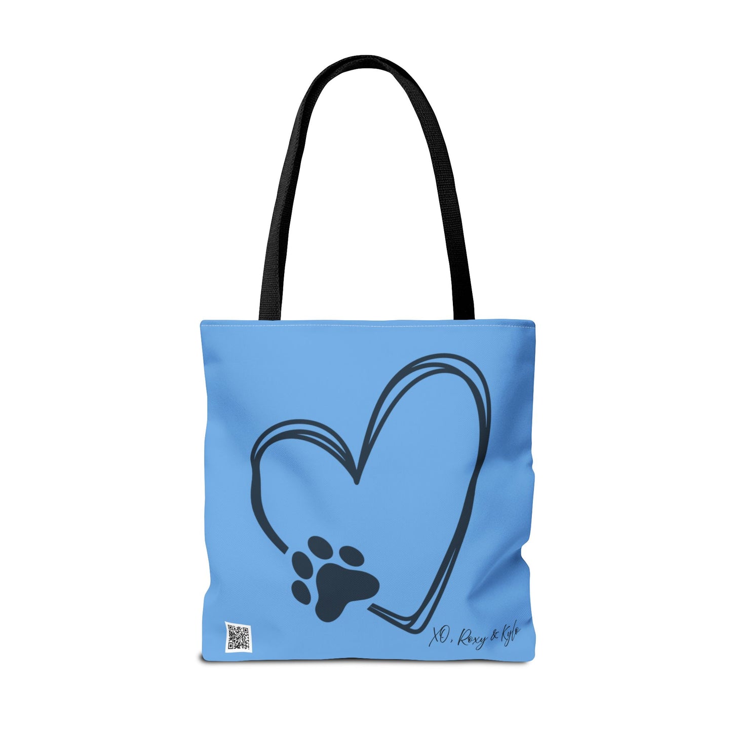 Inspirational Tote Bag | The Best Packs...Stick Together (Light Blue)