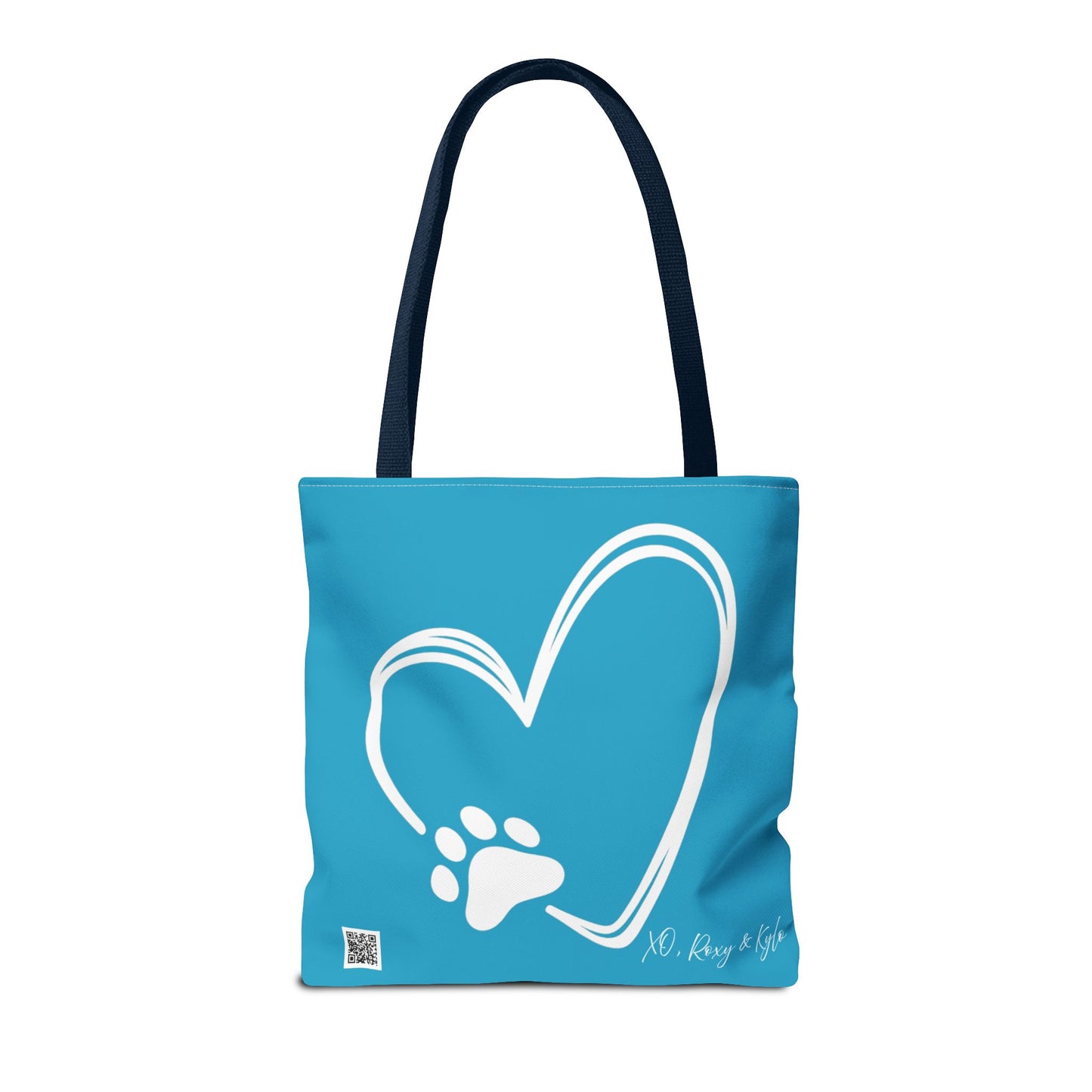 Inspirational Tote Bag | The Best Packs...Stick Together (Turquoise)