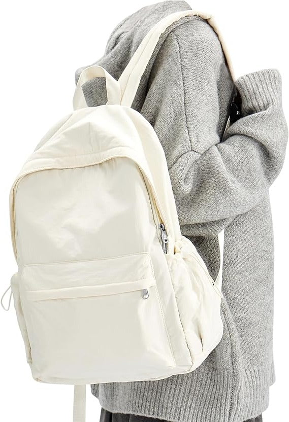 WEPOET Classic Minimalist School Backpack