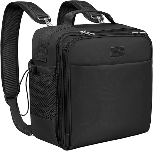 SKYDUE Zippered Binder Backpack With Adjustable Shoulder Strap & Handle