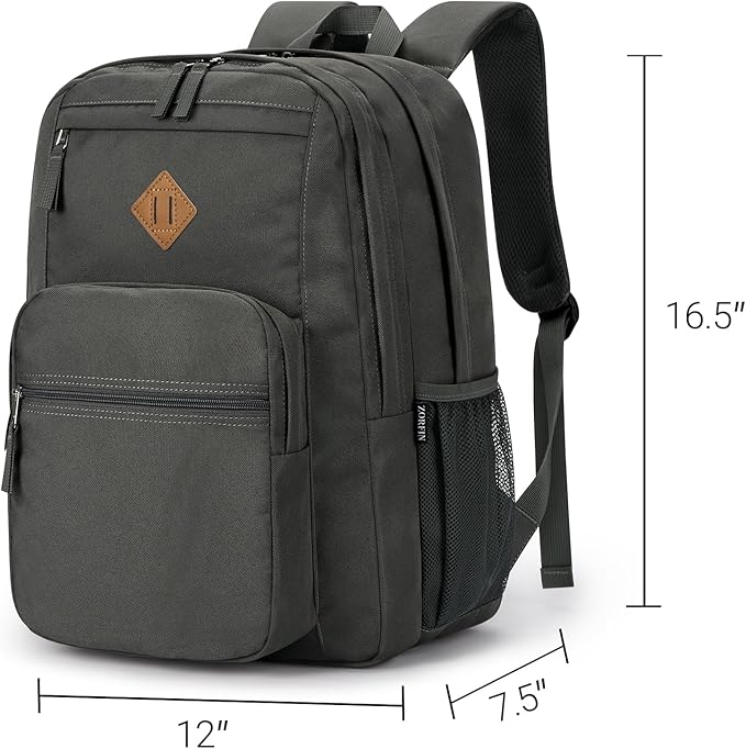 ZORFIN Classic Student Backpack