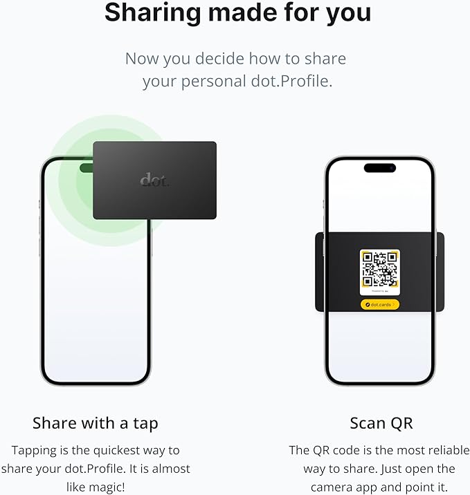 dot.Card Digital Business Card Tap to Share (iPhone & Android)