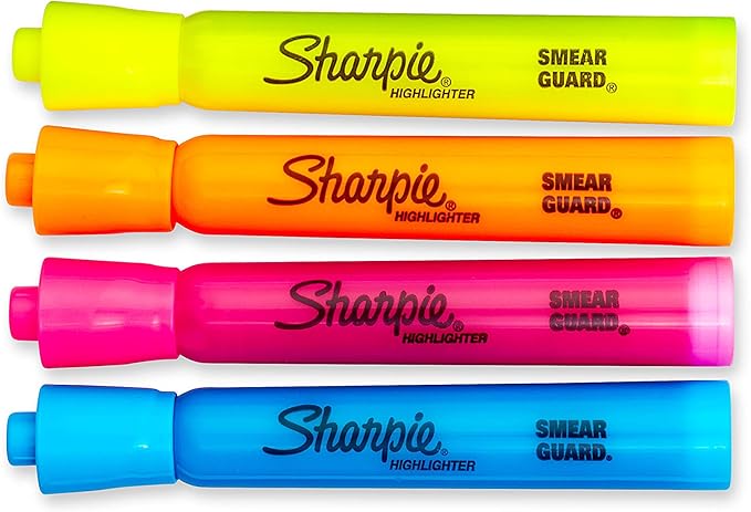 SHARPIE Accent Tank Style Highlighters (6 pack)