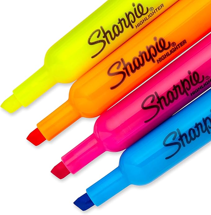 SHARPIE Accent Tank Style Highlighters (6 pack)