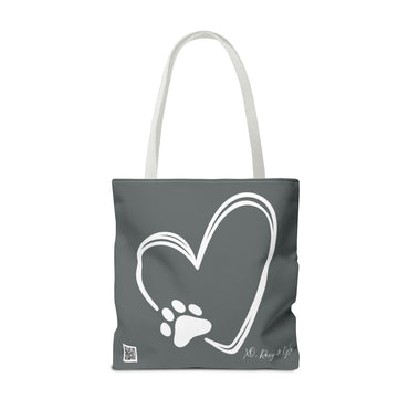 Inspirational Tote Bag | The Best Packs...Stick Together (Dark Grey)