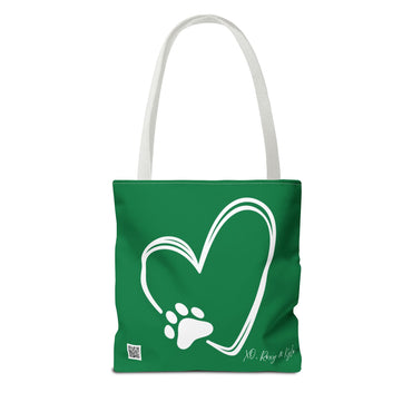 Inspirational Tote Bag | The Best Packs...Stick Together (Dark Green)