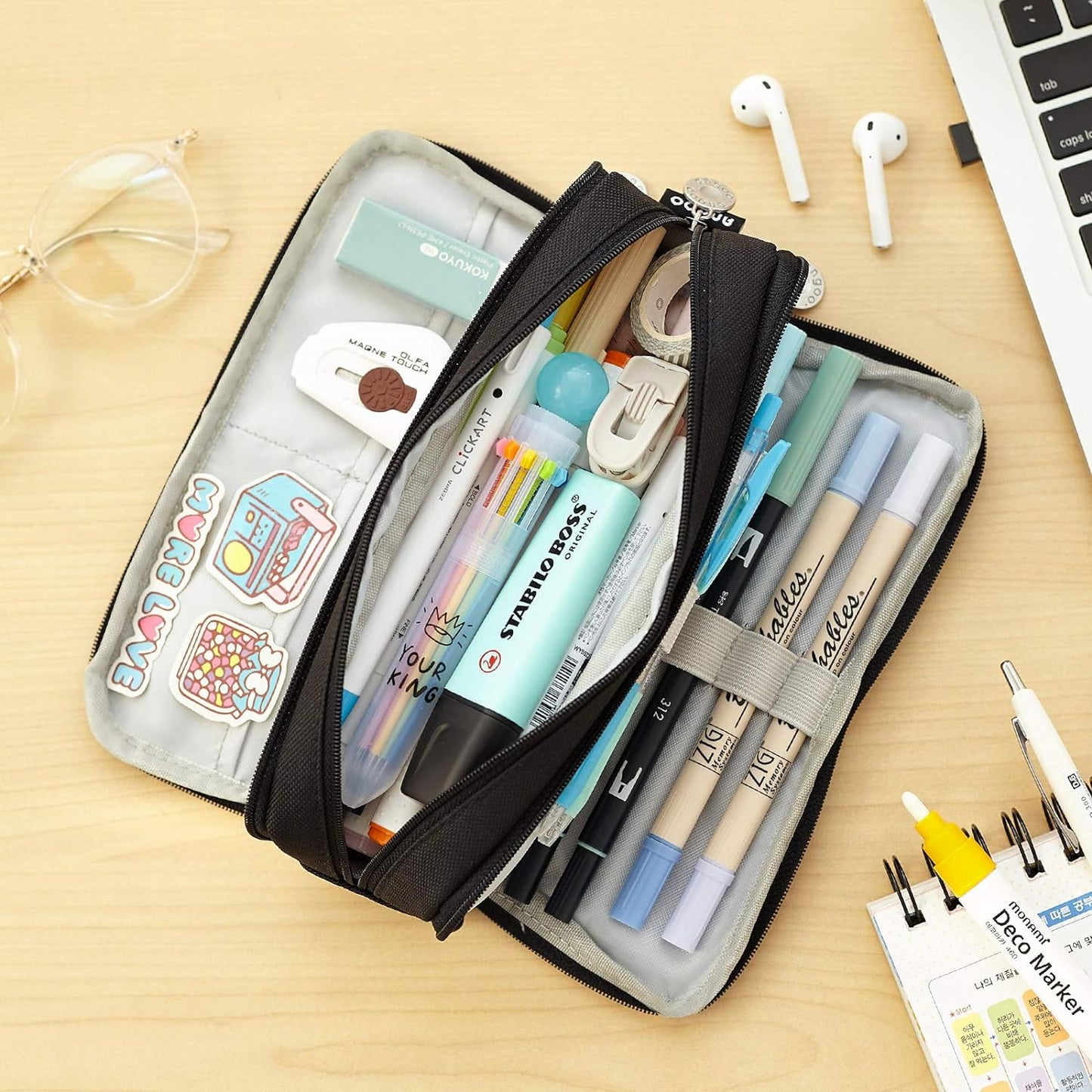 CICIMELON Large Capacity Pencil Case