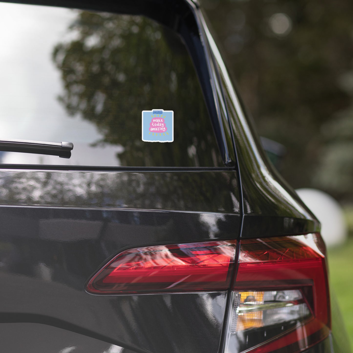 Feel-Good Mantras Sticker | Make Today Amazing