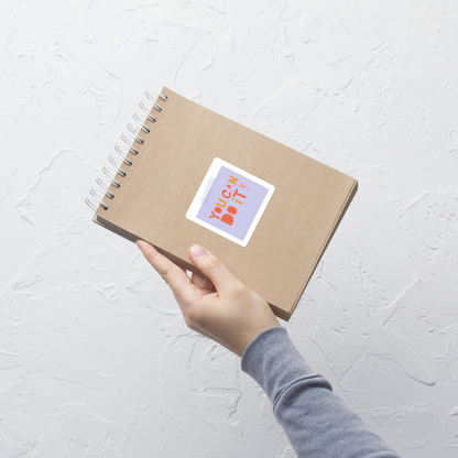 Feel-Good Mantras Sticker | You Can Do It!