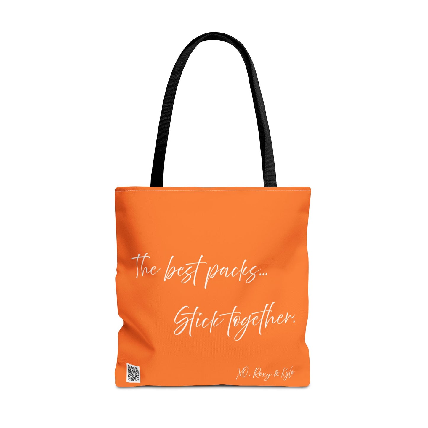 Inspirational Tote Bag | The Best Packs...Stick Together (Crusta)