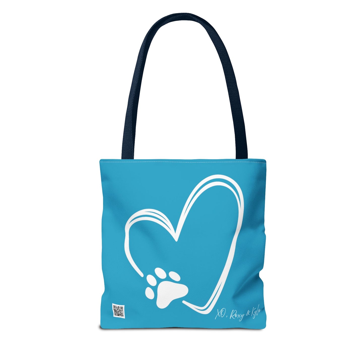 Inspirational Tote Bag | The Best Packs...Stick Together (Turquoise)