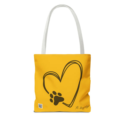Inspirational Tote Bag | The Best Packs...Stick Together (Yellow)