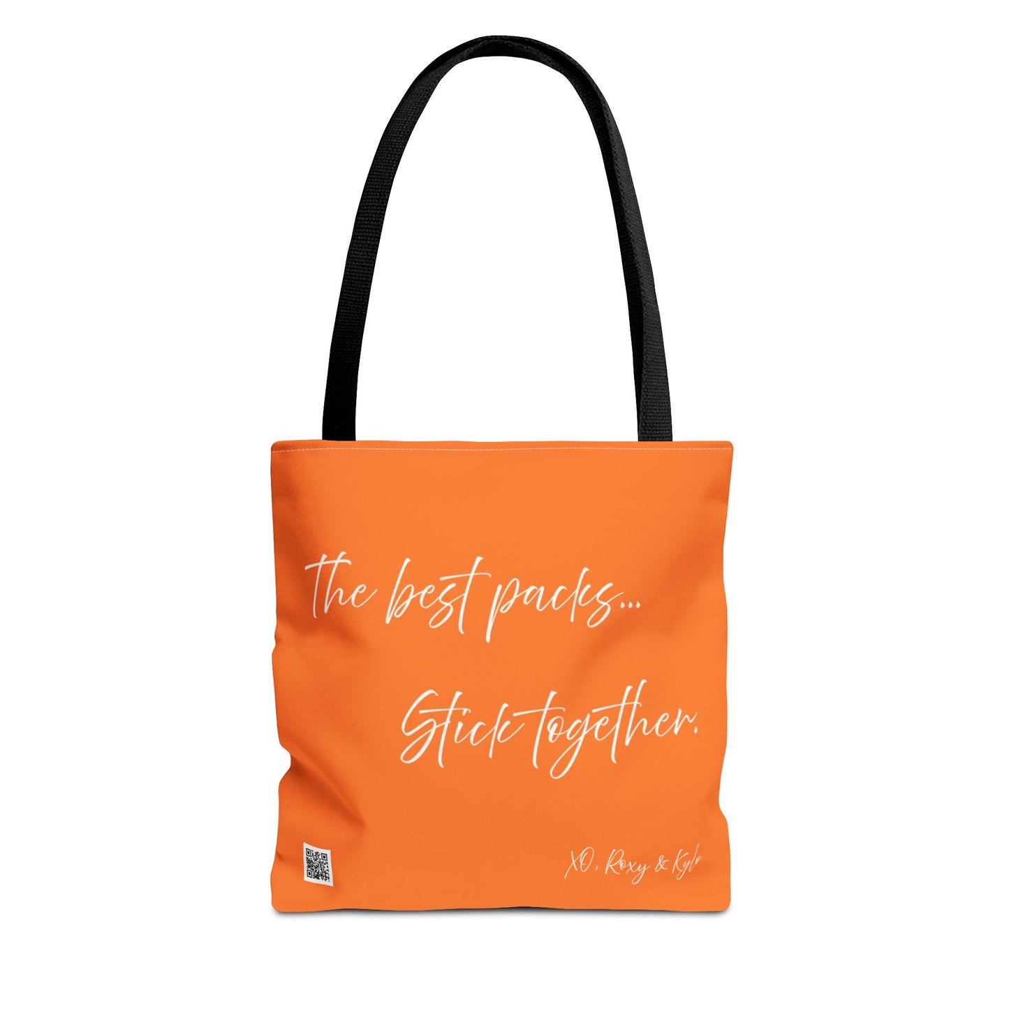 Inspirational Tote Bag | The Best Packs...Stick Together (Crusta)