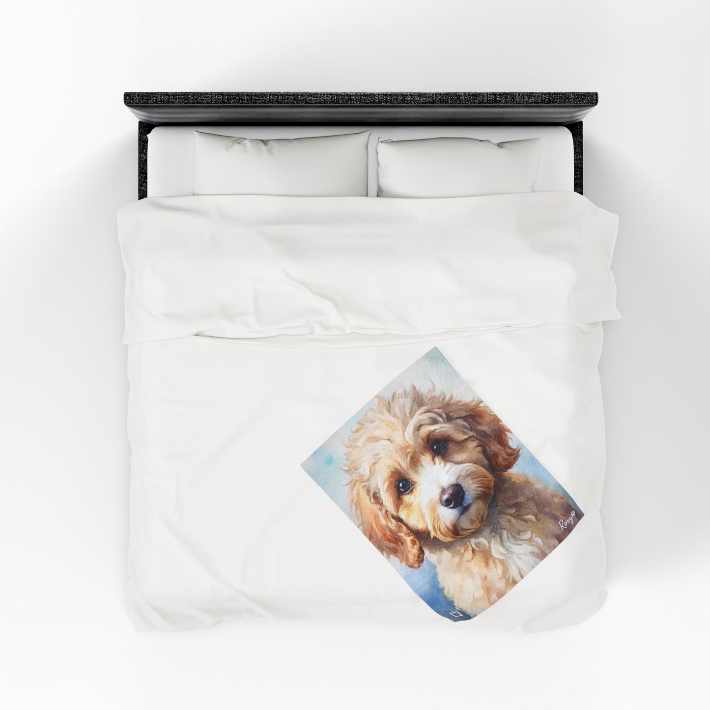 Roxy Pawthentic Signature Velveteen Plush Blanket