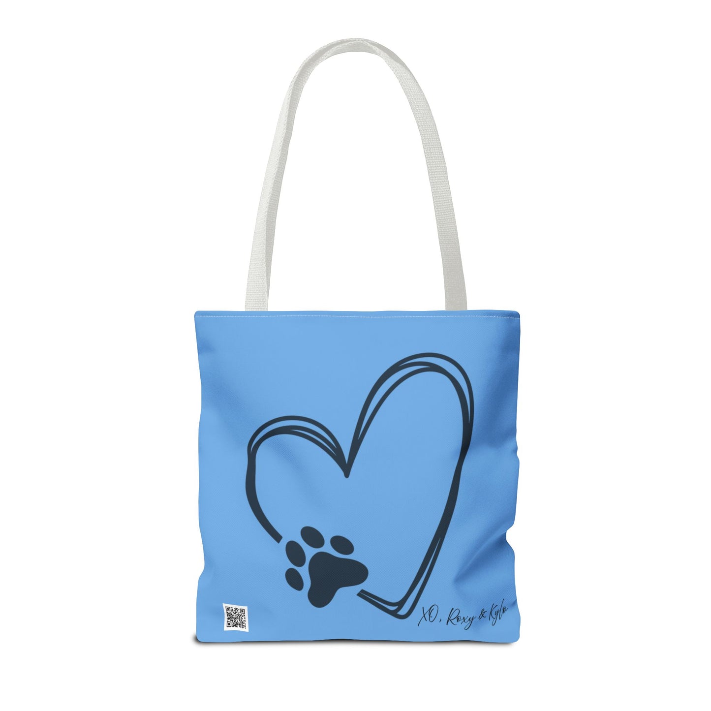 Inspirational Tote Bag | The Best Packs...Stick Together (Light Blue)