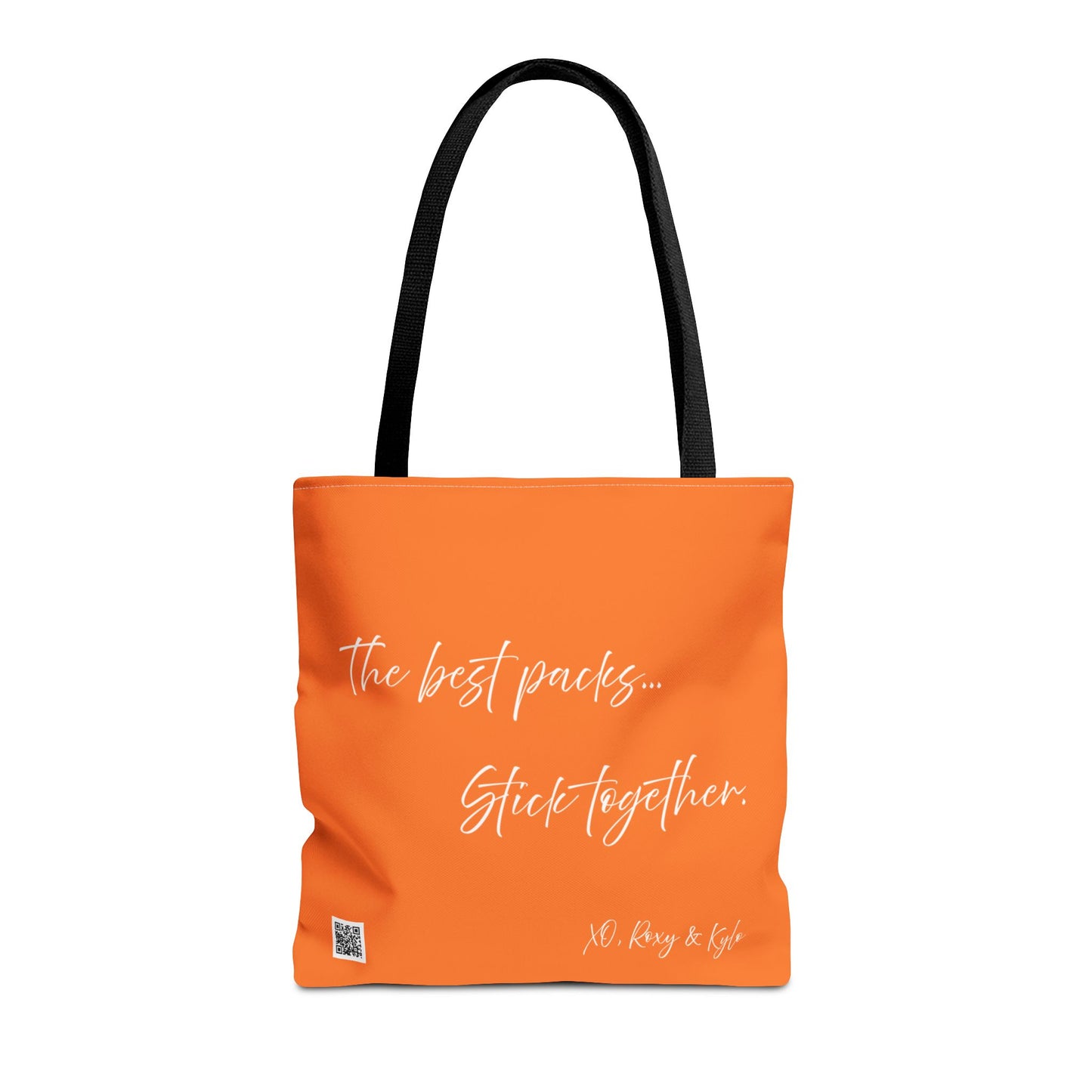 Inspirational Tote Bag | The Best Packs...Stick Together (Crusta)