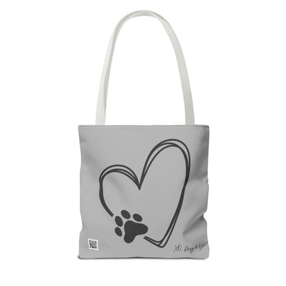 Inspirational Tote Bag | The Best Packs...Stick Together (Light Gray)