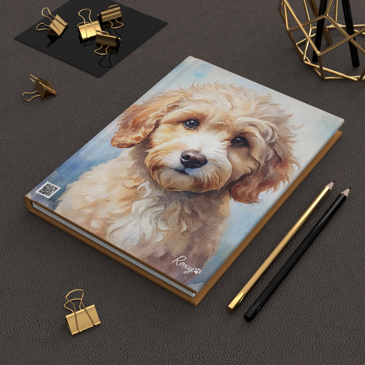 Roxy Pawthentic Signature Hardcover Journal