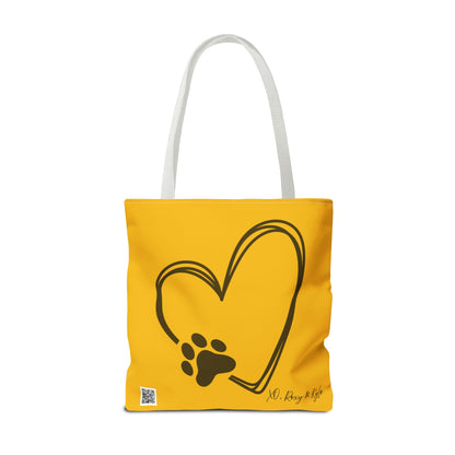 Inspirational Tote Bag | The Best Packs...Stick Together (Yellow)