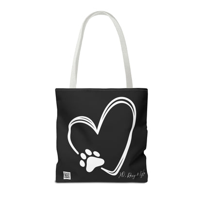 Inspirational Tote Bag | The Best Packs...Stick Together (Black)