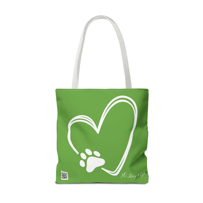 Inspirational Tote Bag | The Best Packs...Stick Together (Green)