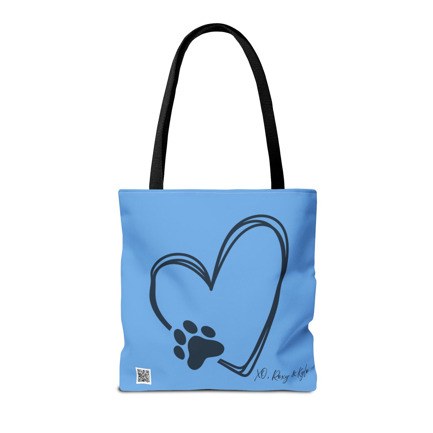 Inspirational Tote Bag | The Best Packs...Stick Together (Light Blue)