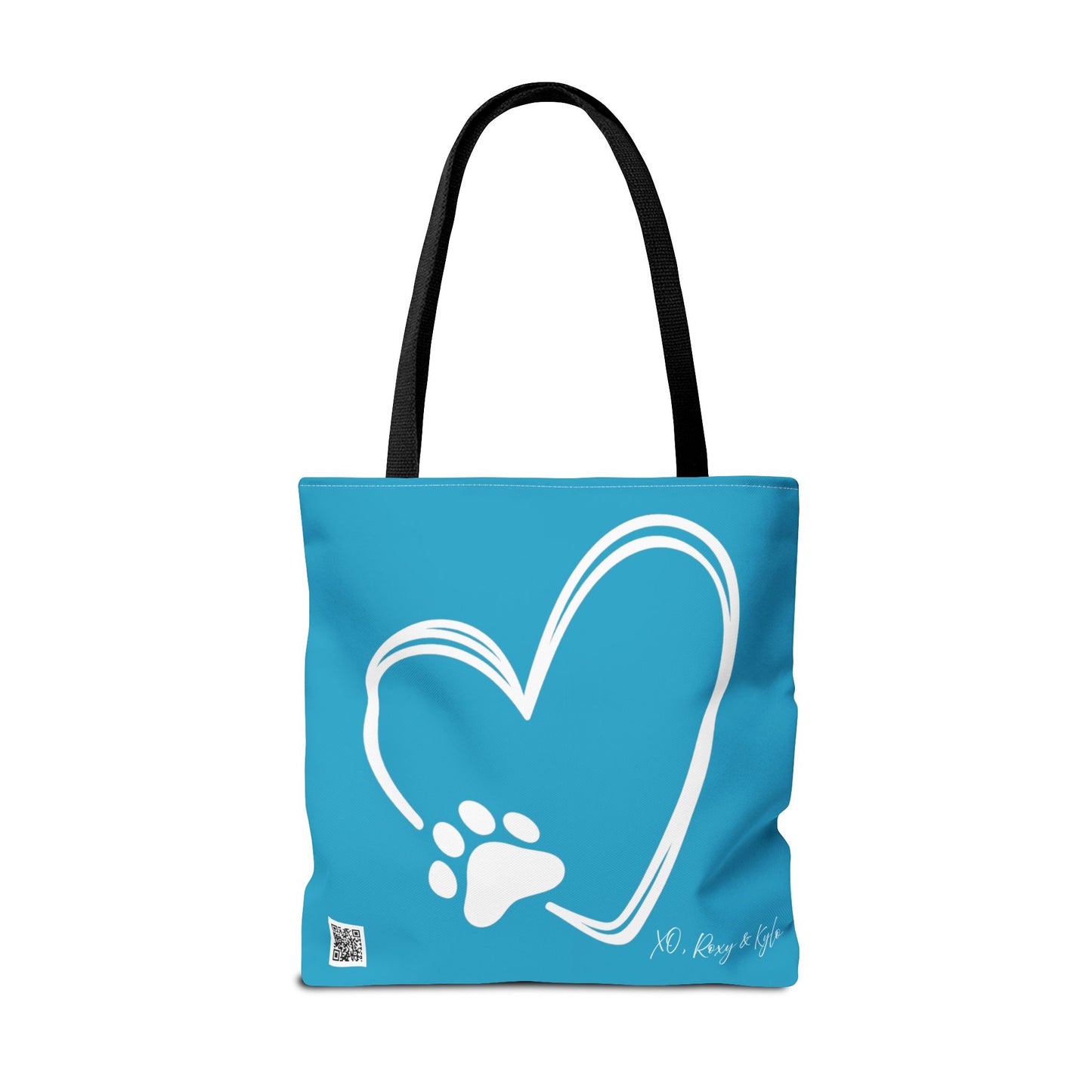 Inspirational Tote Bag | The Best Packs...Stick Together (Turquoise)
