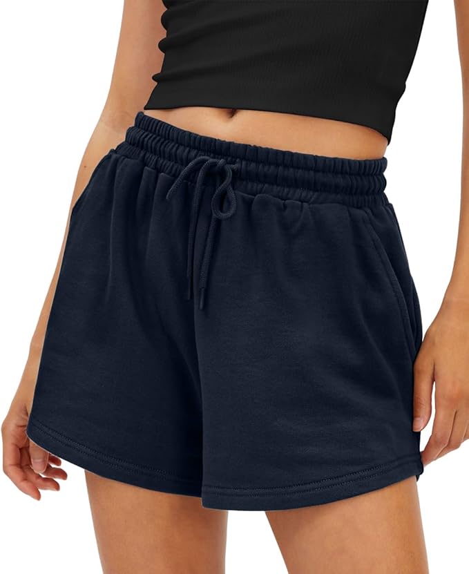AUTOMET High Waisted Lounge Shorts