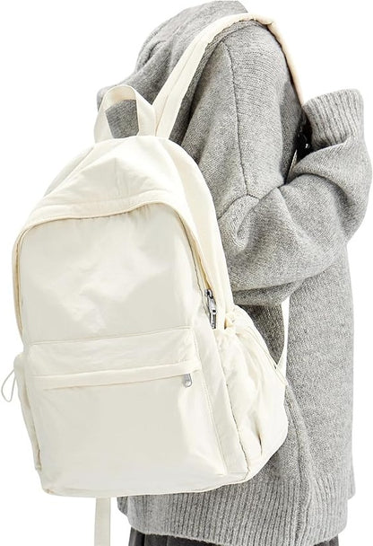 WEPOET Classic Minimalist School Backpack