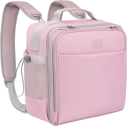 SKYDUE Zippered Binder Backpack With Adjustable Shoulder Strap & Handle
