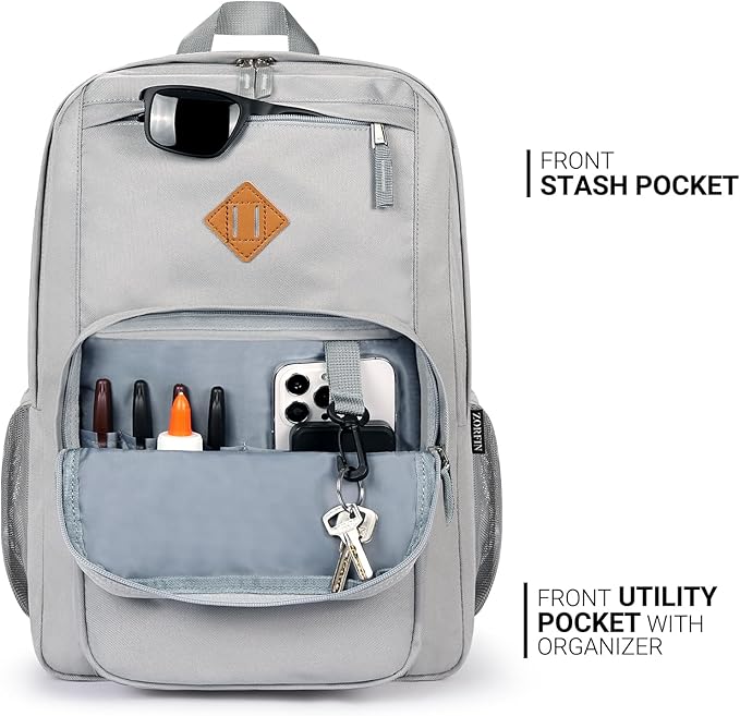 ZORFIN Classic Student Backpack