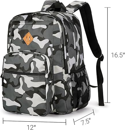 ZORFIN Classic Student Backpack