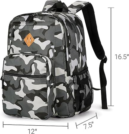 ZORFIN Classic Student Backpack