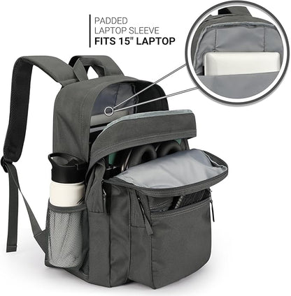 ZORFIN Classic Student Backpack