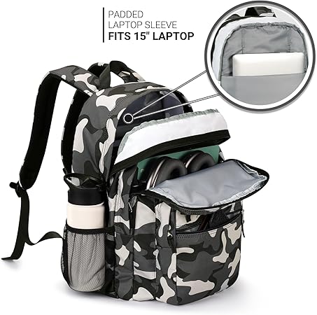 ZORFIN Classic Student Backpack