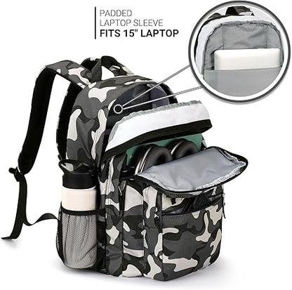 ZORFIN Classic Student Backpack