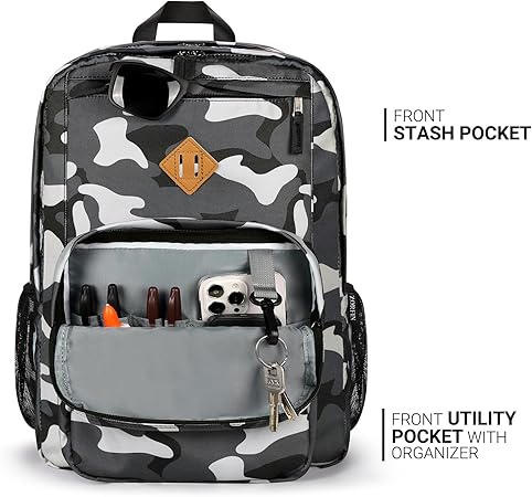 ZORFIN Classic Student Backpack