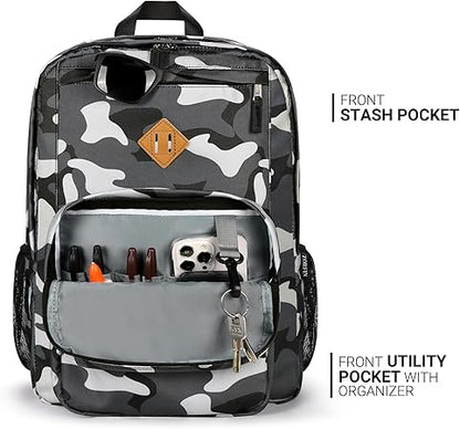 ZORFIN Classic Student Backpack