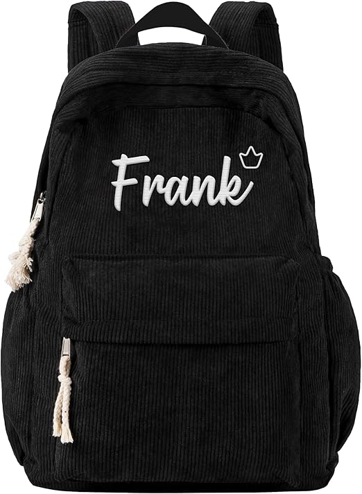 SAVILEDIY Corduroy Kids Backpack